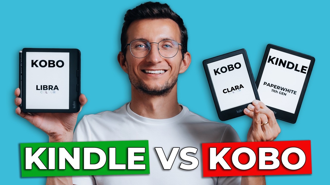 Kindle Paperwhite, Kobo Libra Color и Kobo Clara Color &mdash; полное сравнение и обзор