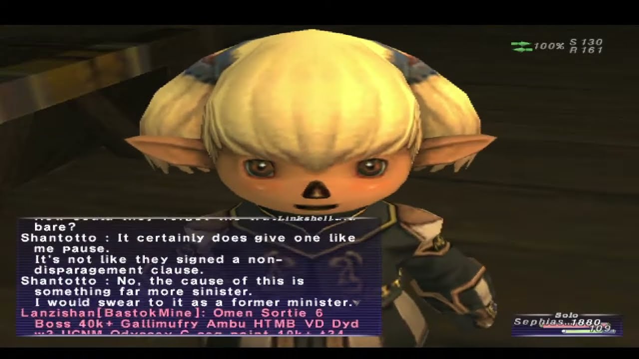 Playing Final Fantasy 11 Online (Retail) Dalies, VR, SOA & ROV Missions. Video 148