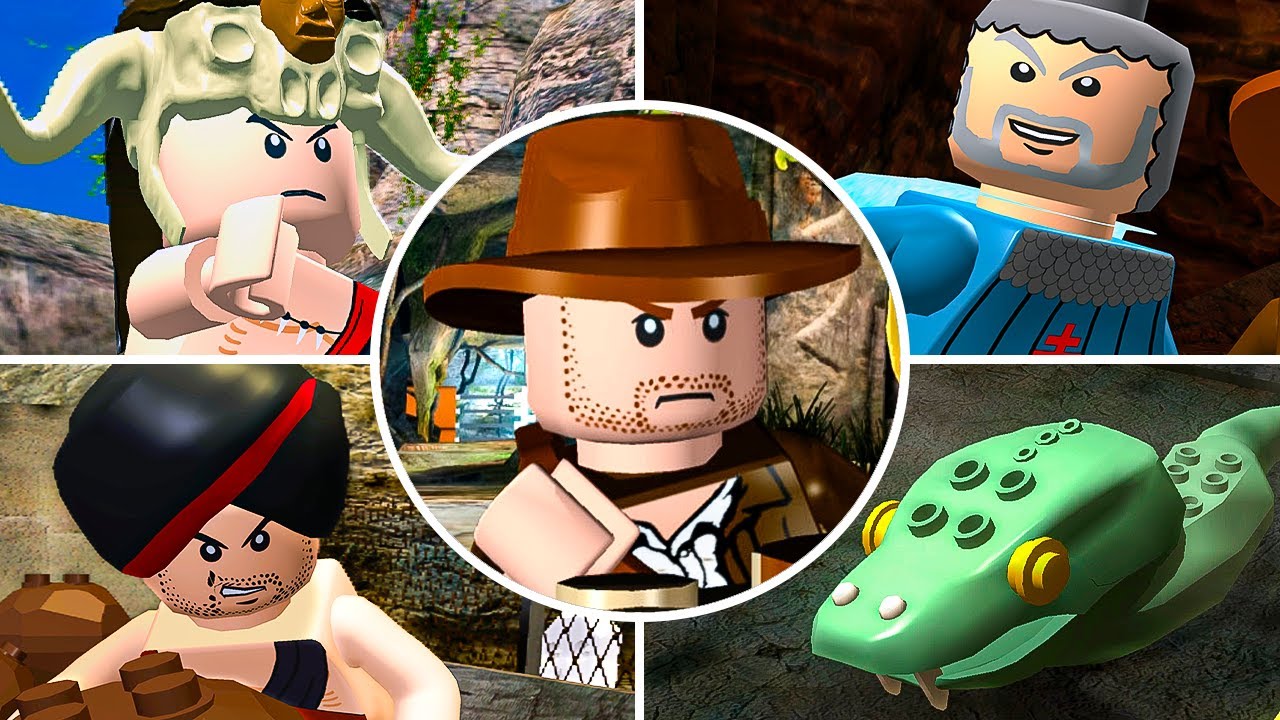 Lego Indiana Jones: The Original Adventures - All Bosses & Ending | 4K 60FPS