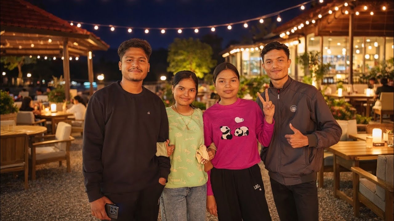 Mini Party at Bhalukmari with friends 🤟🥰