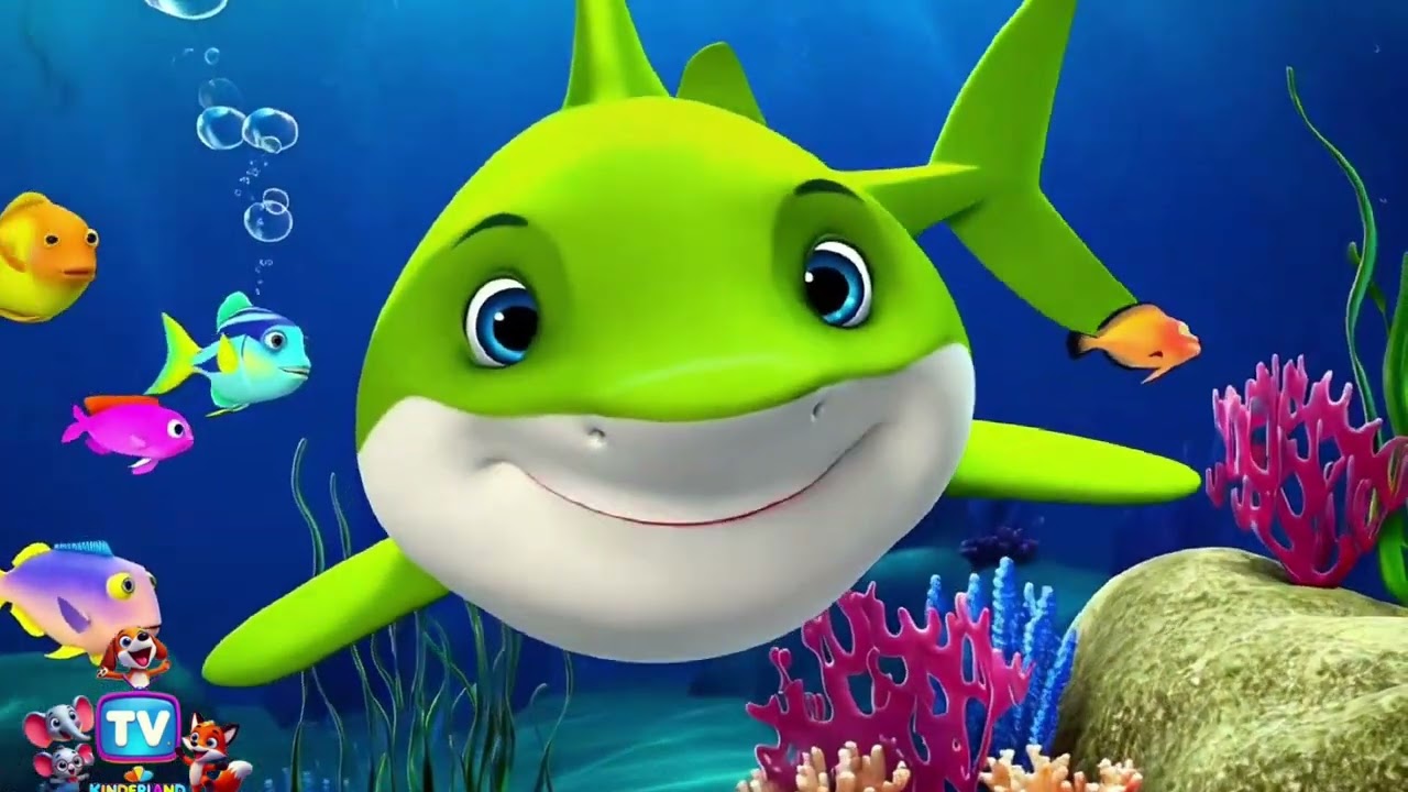 🌈Kinderlieder Der Hai hat hunger Ein fröhliches Meereslied für Kinder, Oktopus, Robbe, Kinderland TV