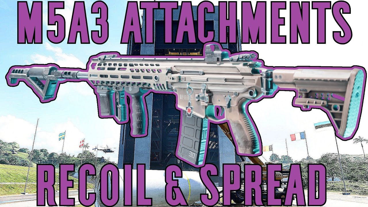 M5A3 Recoil & Spread Attachments - Battlefield 2042