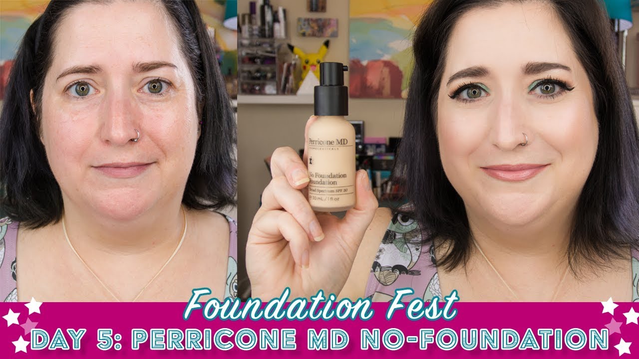 Perricone MD No-Foundation Foundation Review! Dry Skin | FOUNDATION FEST