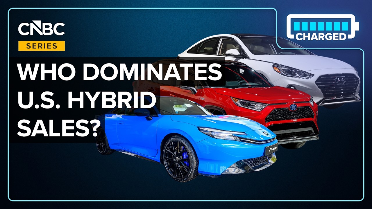 Почему Toyota, Honda и Hyundai доминируют на рынке гибридных автомобилей в США