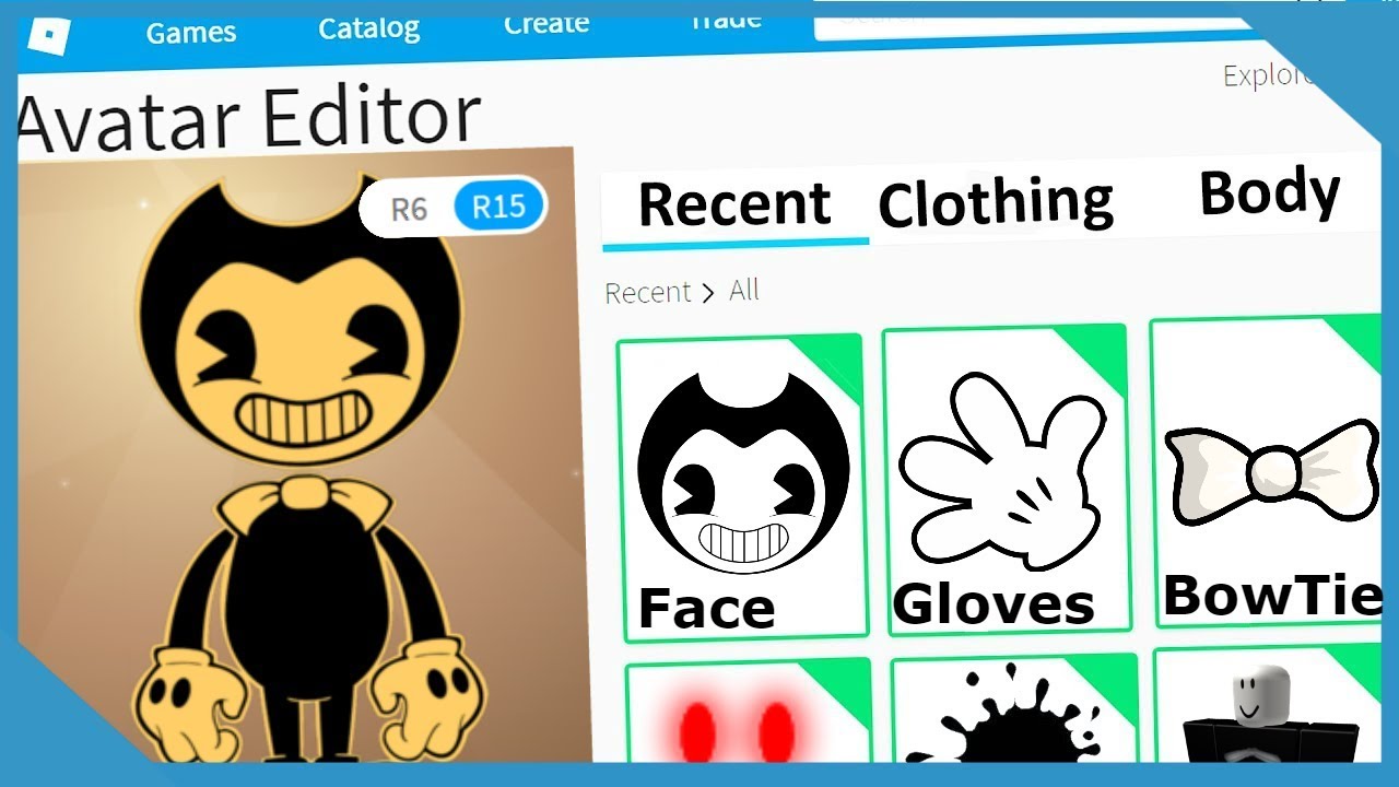 Roblox делает Bendy and The Ink Machine аккаунтом