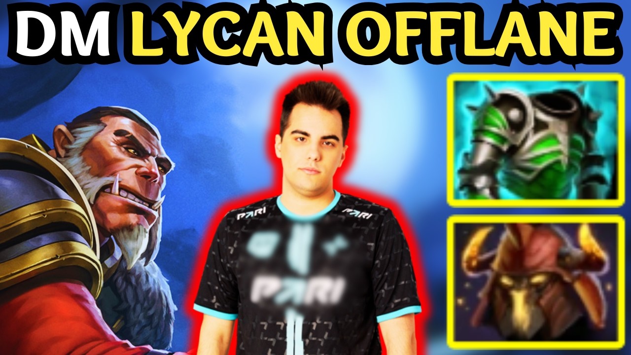 🔥 DM LYCAN Offlane MONSTER &mdash; Full Split Push CONTROL 🔥 Dota 2 Offlane