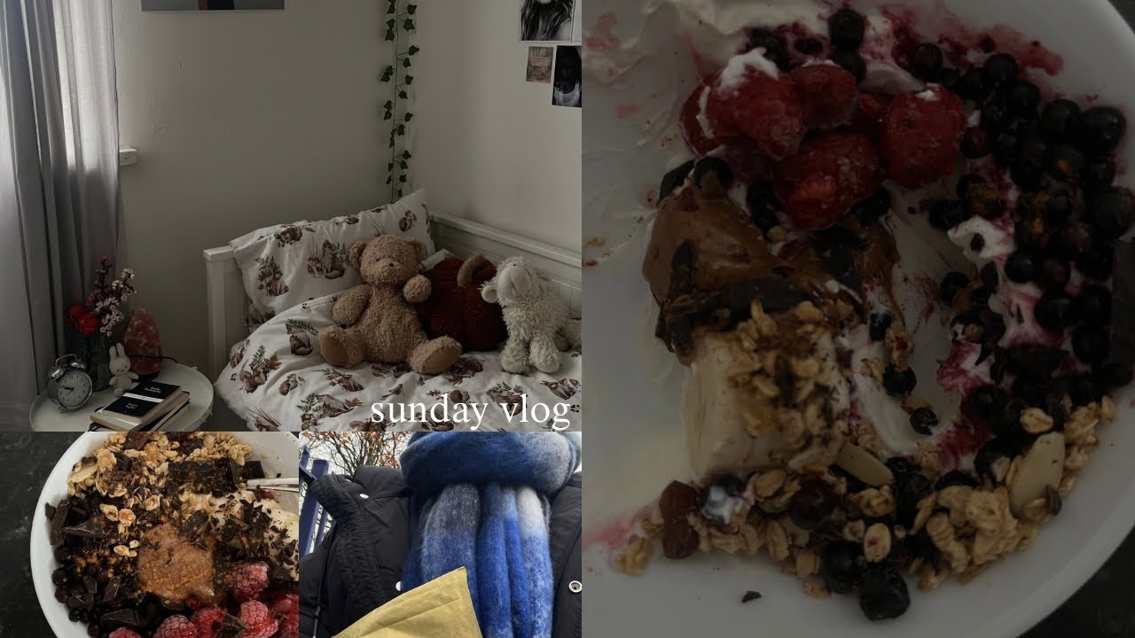 sunday vlog | breakfast, coffee, textiles, chat ☕️