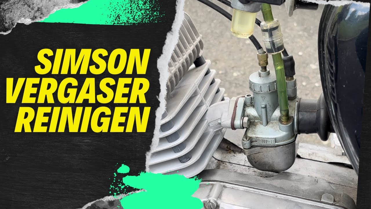 Simson Vergaser Sauber machen | Reinigen | Regenerieren S50, S51, KR51, SR50