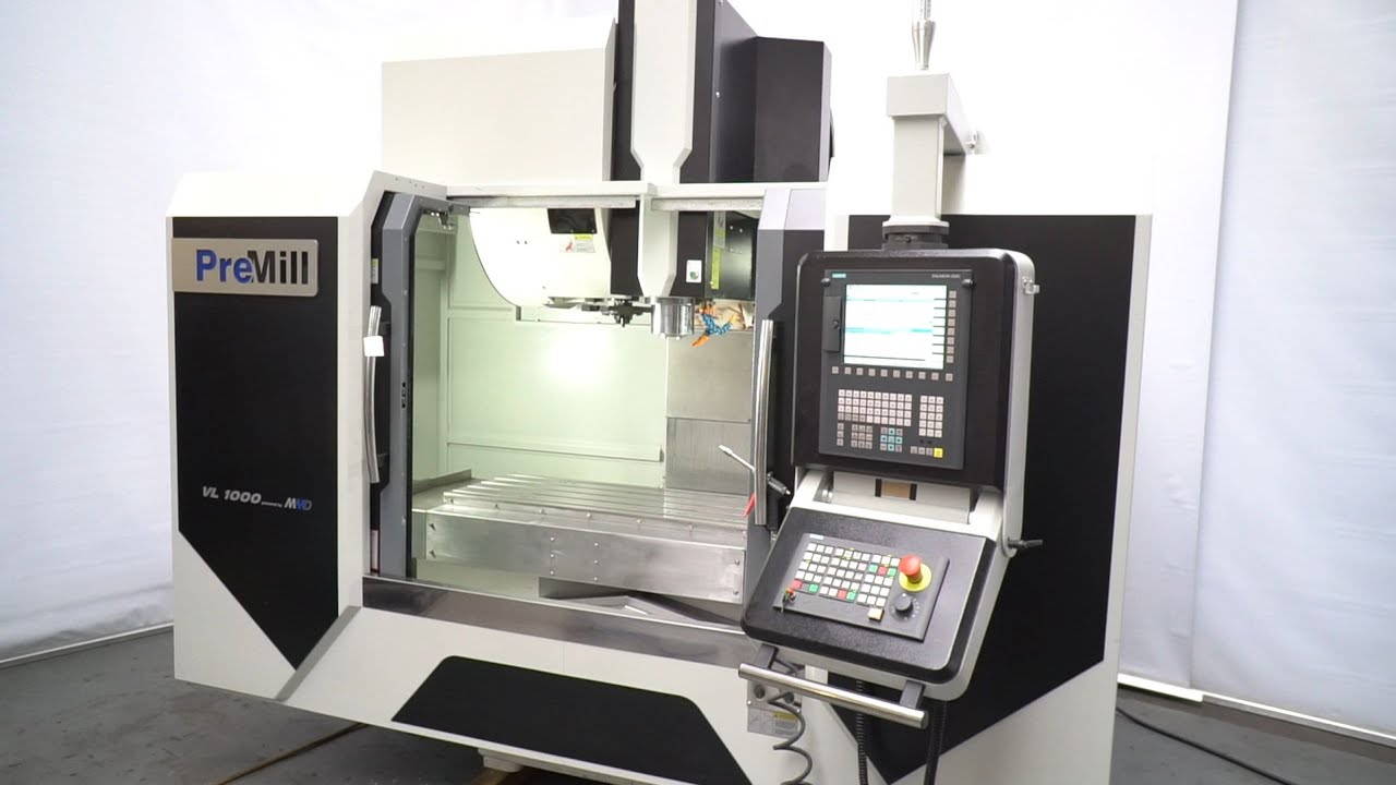 Lager Nr. 20576 - CNC-Bearbeitungszentrum MMD Premill VL-1000, Siemens 828D, Baujahr 2018