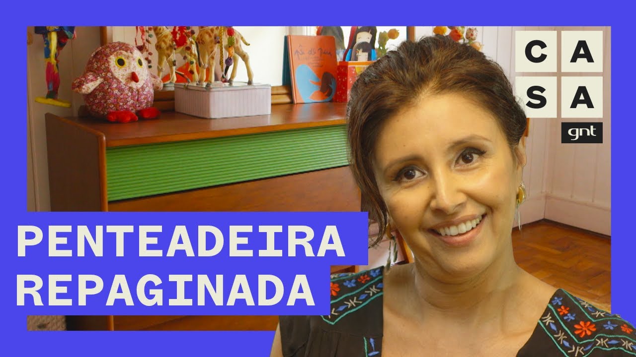 Restauro de penteadeira transforma móvel para estudo e brincadeira | Admirável Móvel Novo