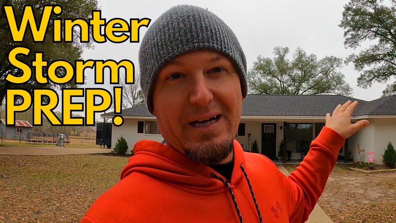 TEXAS Winter Storm Is Coming...We're Getting READY!