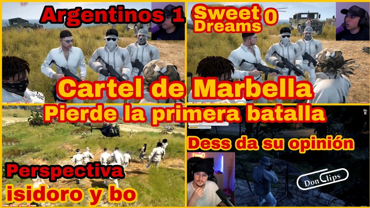 Sweet Dreams pierden la primera batalla contra los Argentinos Dess da su opinión #donclips #marbella