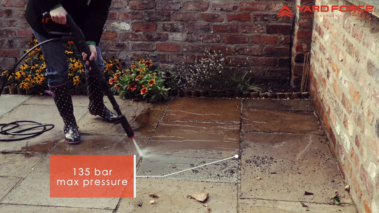 Yard Force 130Bar 1800W High Pressure Washer