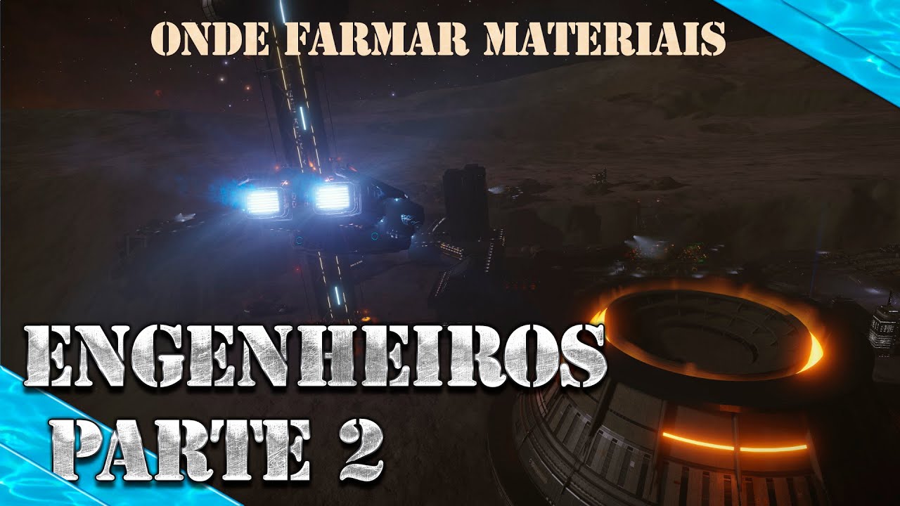 Elite Dangerous - Engenheiros, onde farmar materiais! PARTE 2