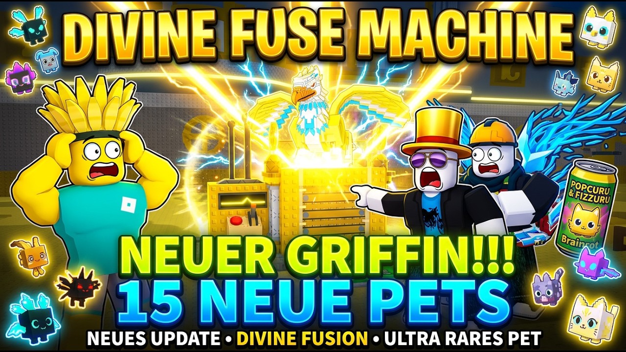 Ich hab ALLES in die DIVINE Fuse Maschine gesteckt | Steal A Brainrot (Roblox)