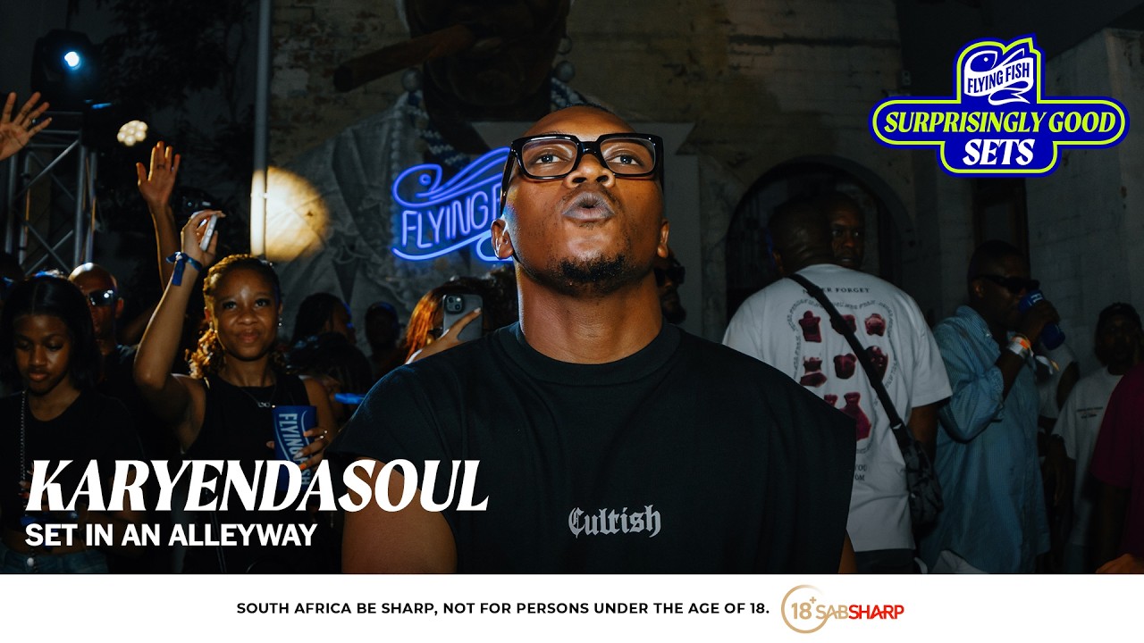 KARYENDASOUL | Flying Fish Surprisingly Good Sets (Afrotech Mix 2026) in a Alleyway in Durban