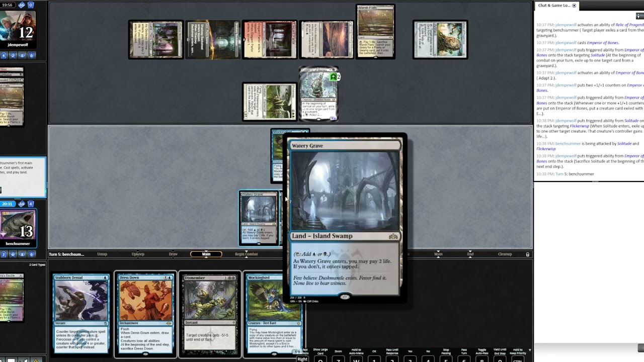 UBg Death's Shadow (Modern League March 2, 2025) [Live Record with Commentary]