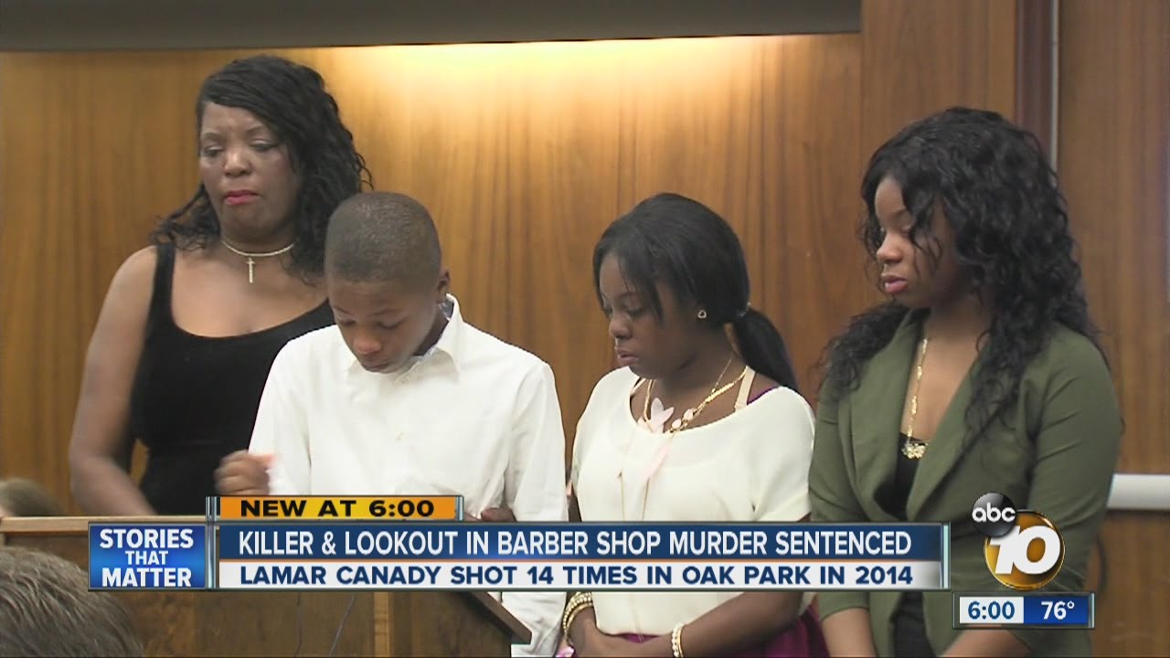 Family members address men convicted in death of Oak Park barber