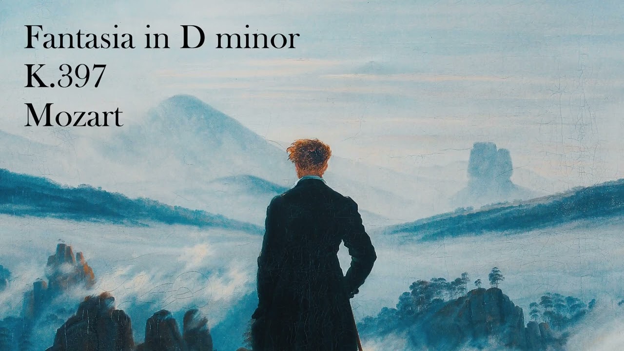 Fantasia in D Minor, K.397 - Mozart (Katsaris) // SLOWED + REVERB