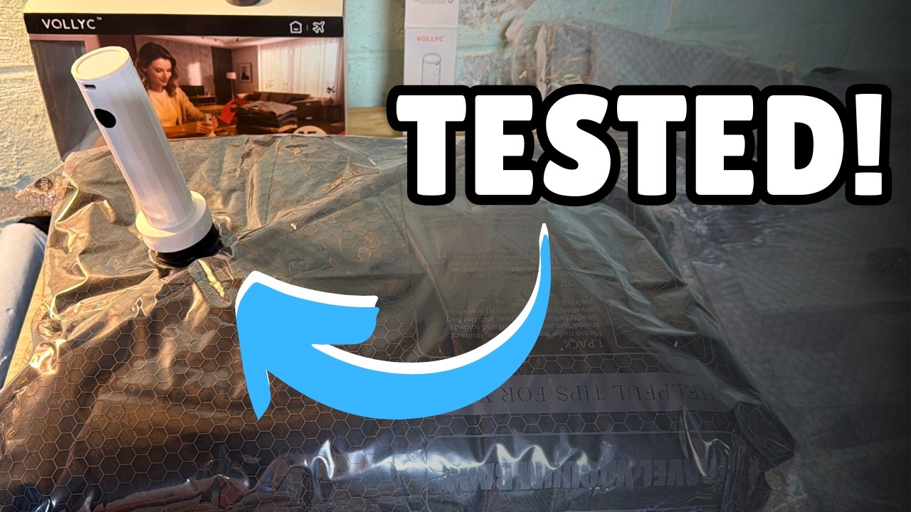How well do these vacuum bags work? Live demo!