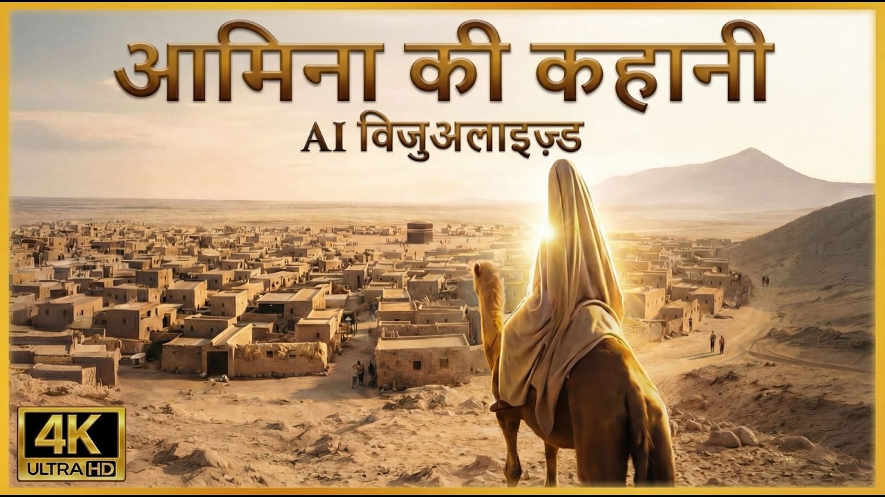 हज़रत आमिना की दास्तान - पैगंबर मुहम्मद ﷺ की वालिदा | AI विज़ुअलाइज़्ड - जन्नत की माएँ - एपिसोड 2