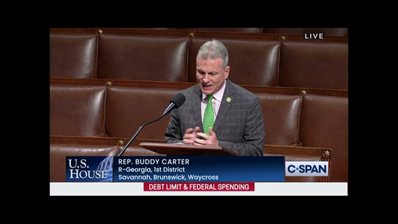 Rep. Carter Speaks in Favor of Limit, Save, Grow Act of 2023