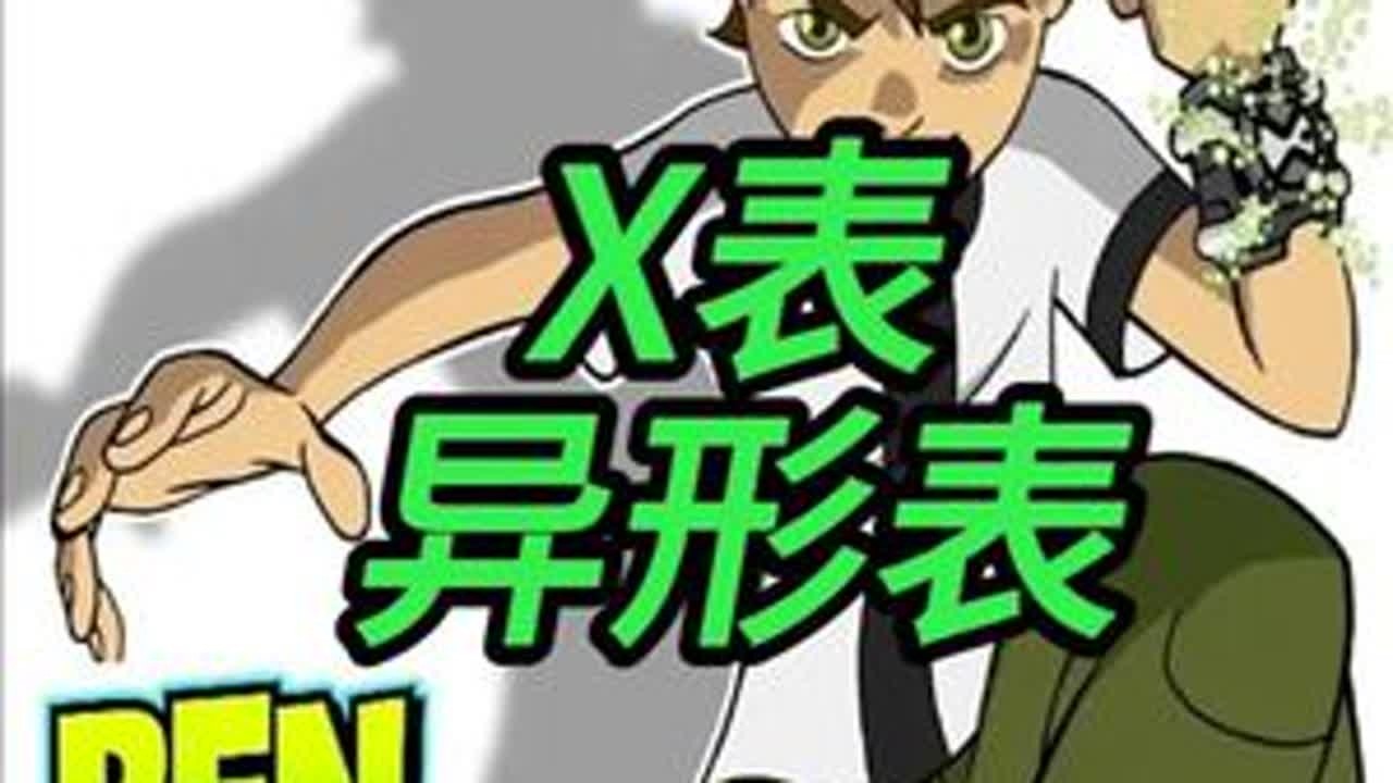 少年骇客同人表之X表+异形表篇克隆音色 #动漫 #二次元 #美漫 #少年骇客 #青年创作者成计划