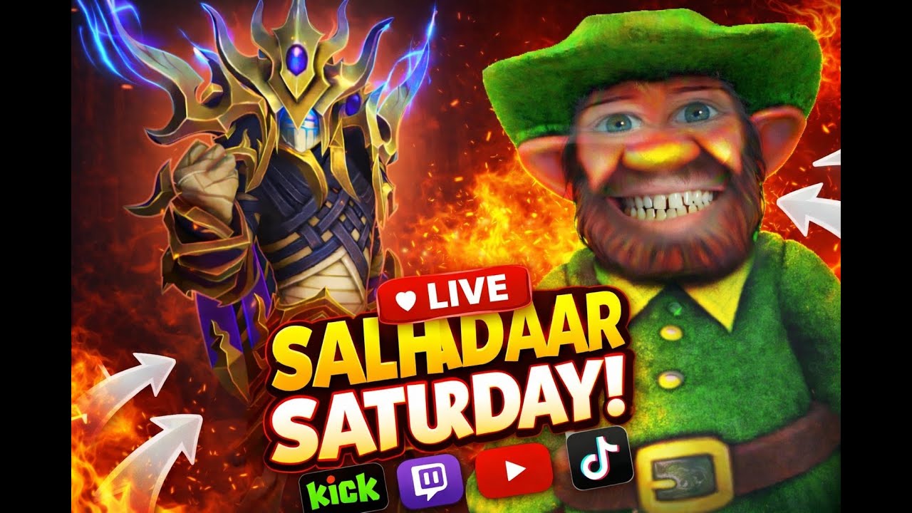 Salhadaar Saturday | WoW Midnight | Early Access #LFG #Chillvibes #FYP