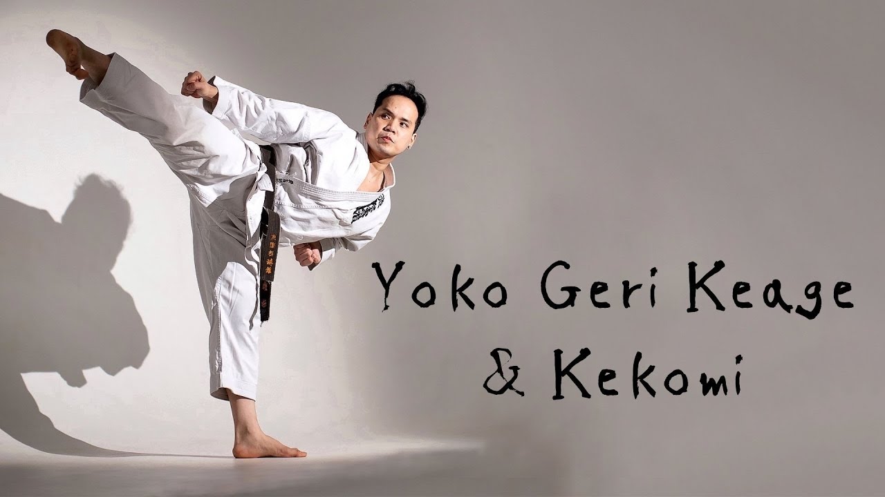 Yoko Geri Keage & Kekomi commentary by Tiru Jr Katsu sensei of Shuhari Shotokan Karate Association