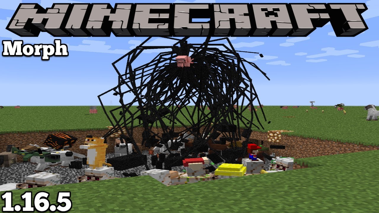 ОБНОВЛЕНИЕ MORPH MOD - MINECRAFT 1.16.5 (ВИТРИНА МОДОВ)