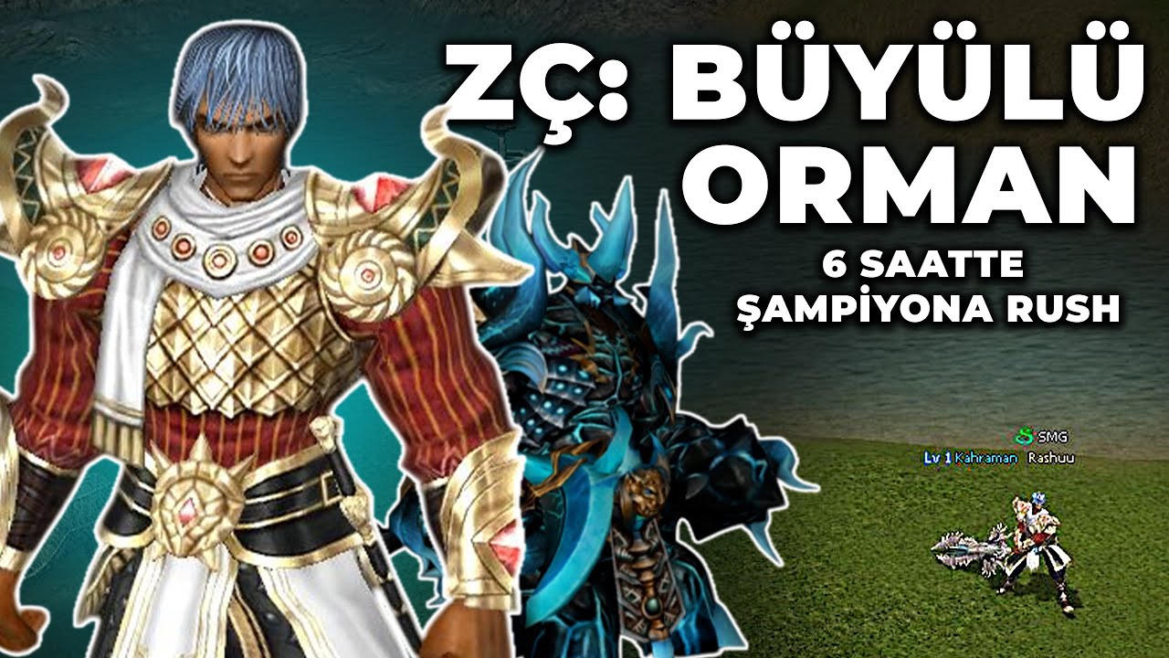 ŞAMPİYONA RUSH! Z&Ccedil; B&Uuml;Y&Uuml;L&Uuml; ORMAN | Sıfırdan Metin2 | Metin2 TR Star | Metin2 TR Safir | #20