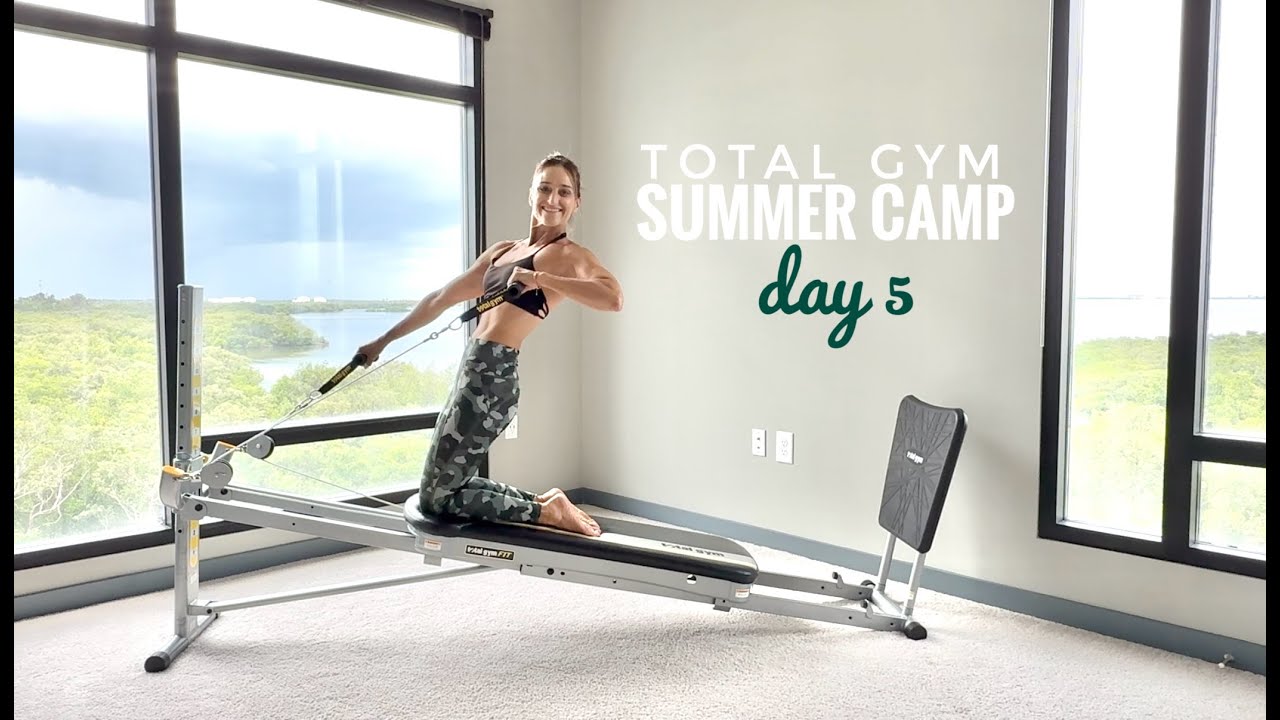 Total Gym Summer Camp: Total Body Workout | DAY 5 | FOLLOW ALONG | Groovy Sweat
