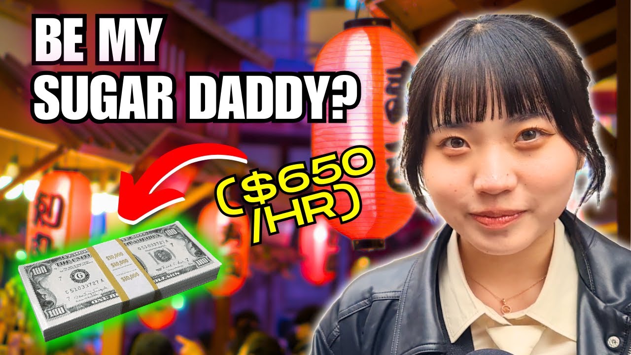 Do Japanese Girls Want a SUGAR DADDY?  | Japan Street Interviews