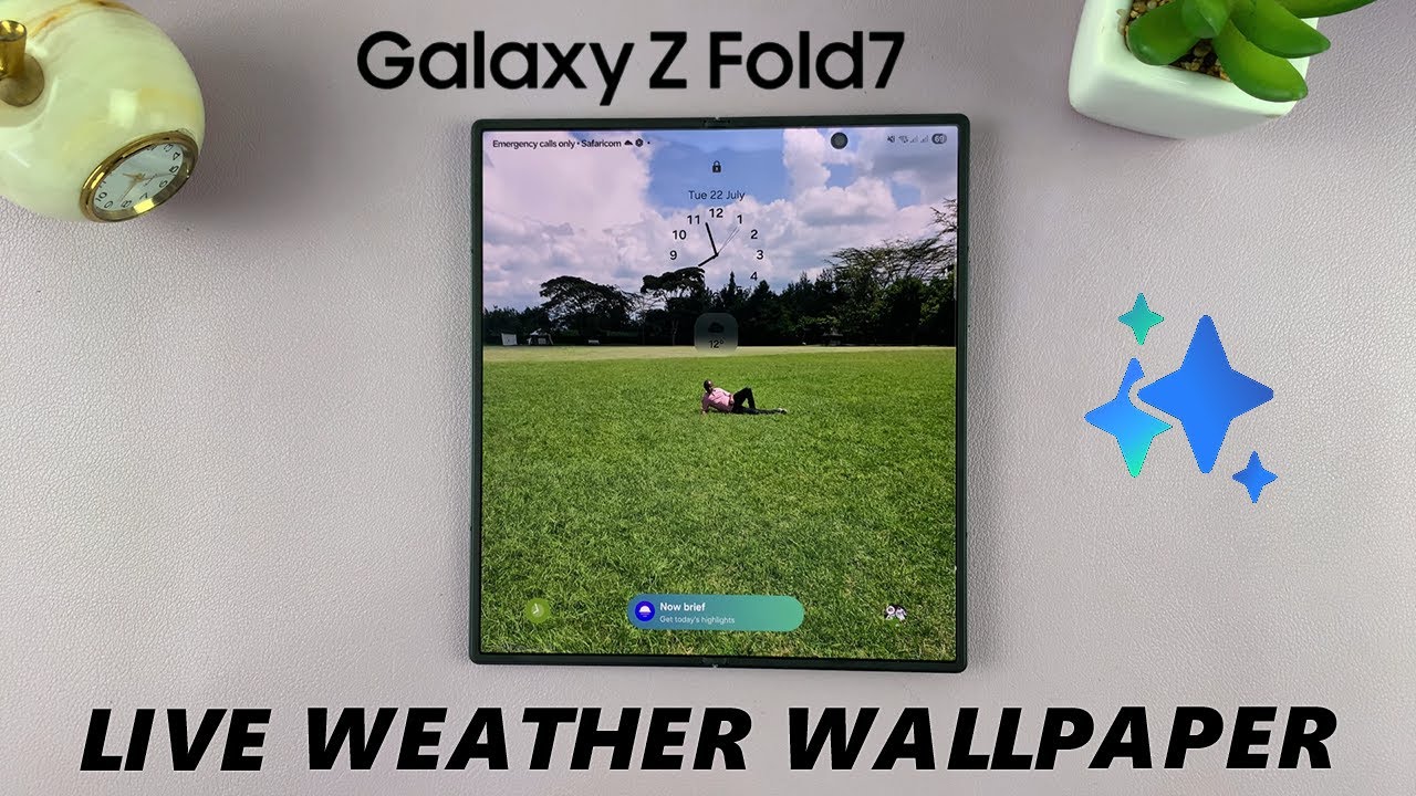 How To Set Up AI Live Weather Effects On Samsung Galaxy Z Fold 7