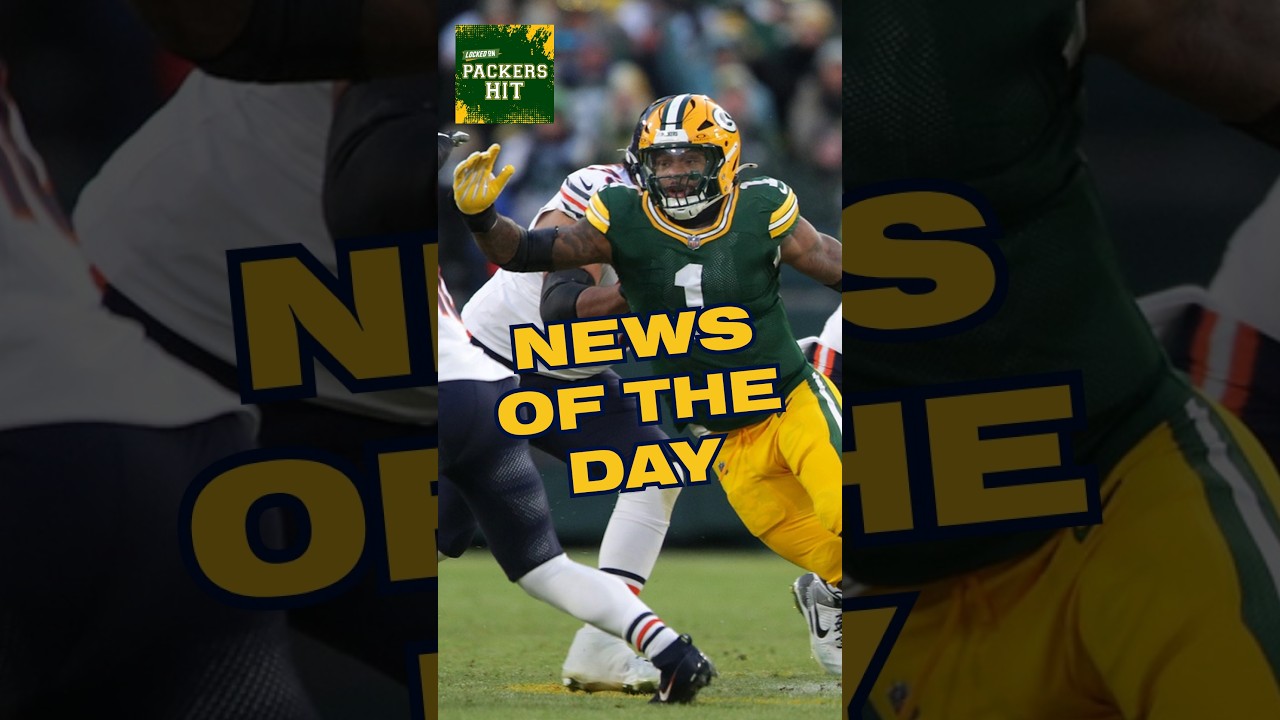 NEWS OF THE DAY: #Packers Get GOOD NEWS Ahead of Vikings Showdown 👀