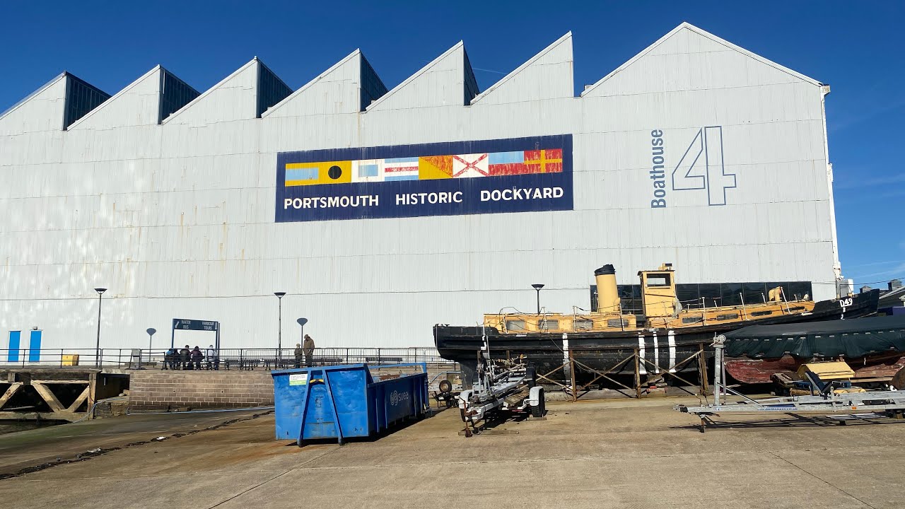 Portsmouth Historic Dockyard March 2025
