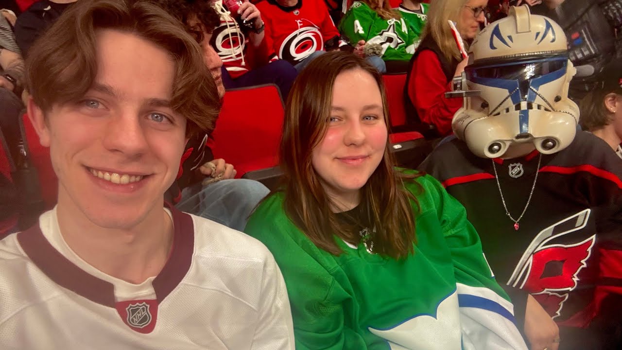 Hockey Game and going out 🤪 (Younger Twin)