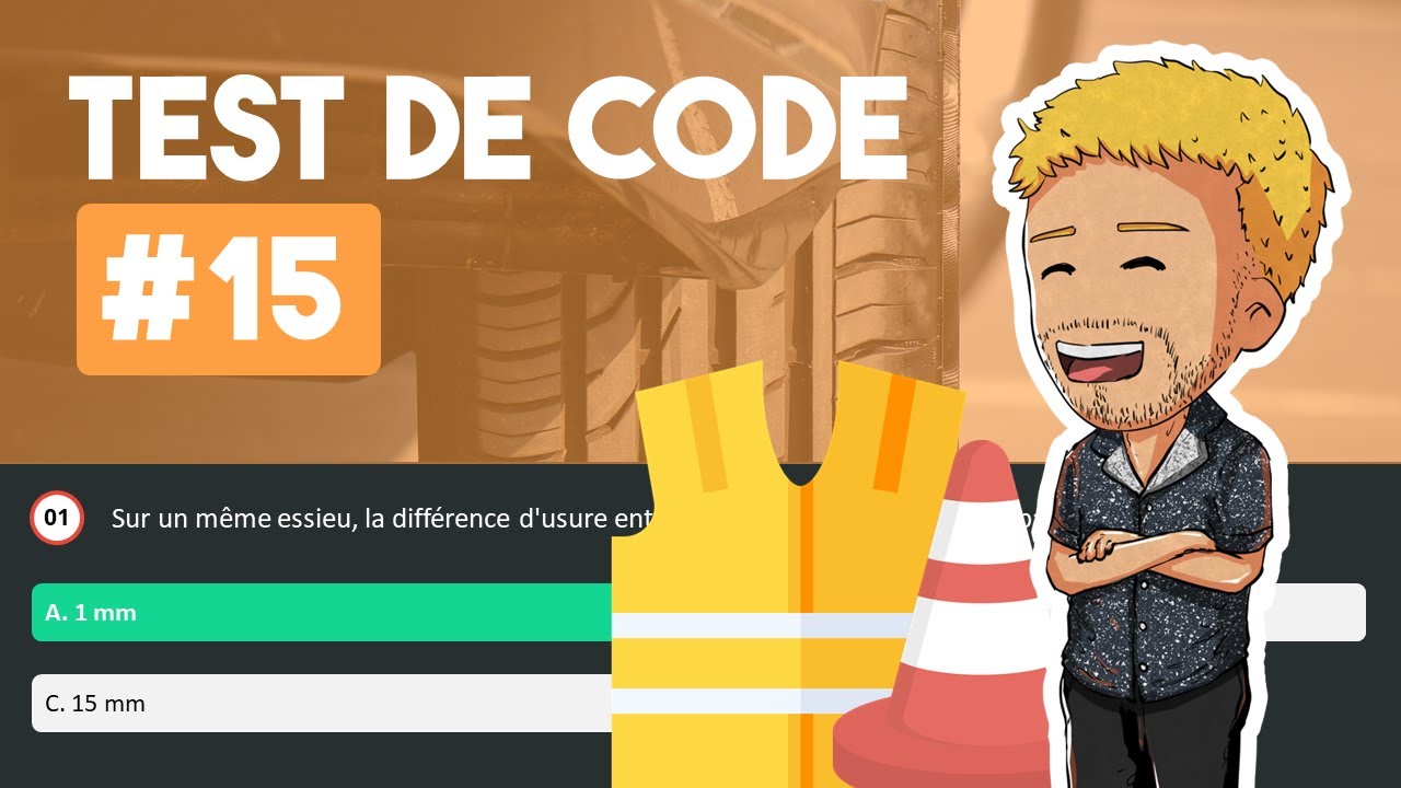Test code de la route 2023 - Série #15 - 10 questions🚦