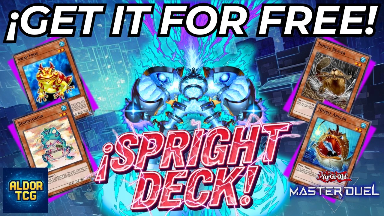¡Consigue el Deck Spright GRATIS! ⚡ Rookie and Returner Campaign 💎 Yu-Gi-Oh! Master Duel Replays