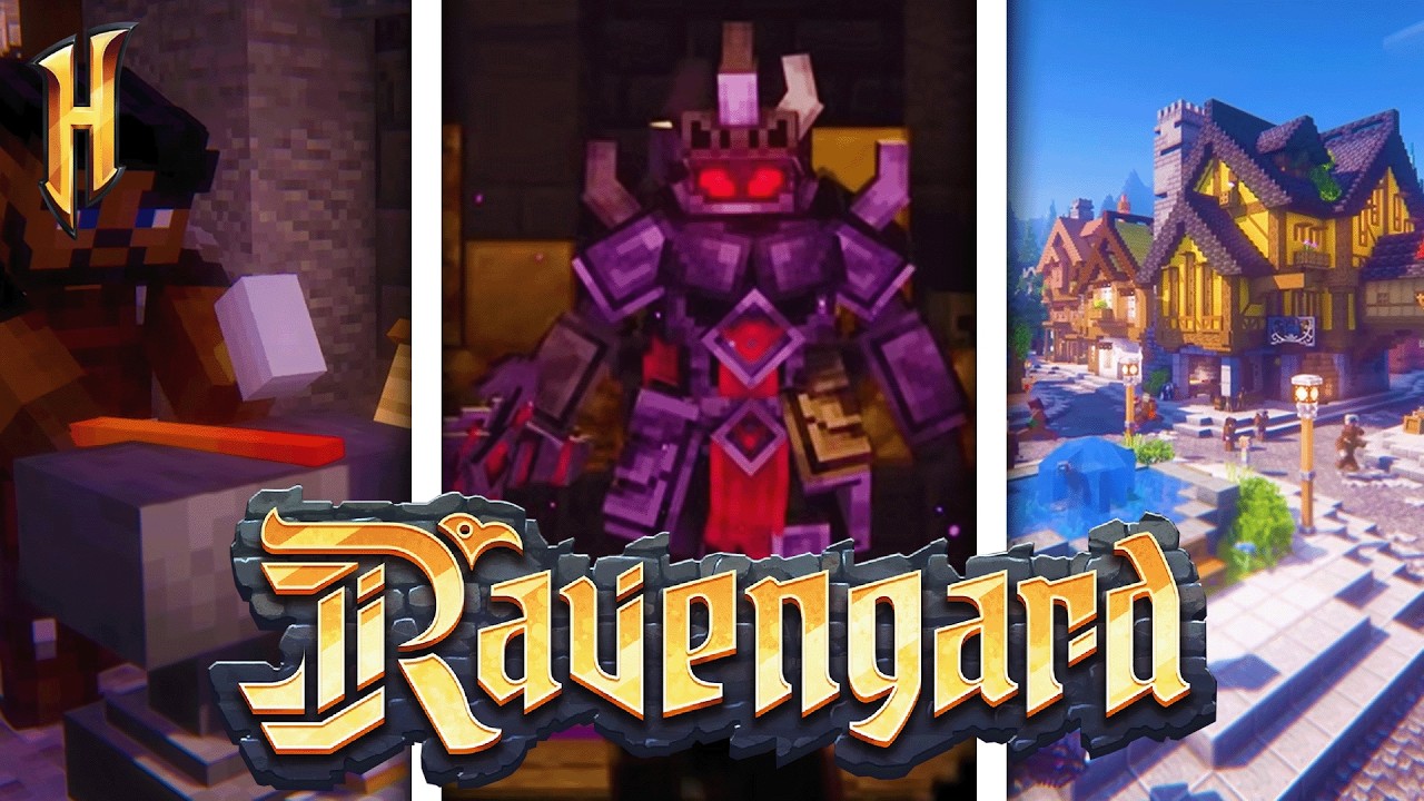 RAVENGARD Le Nouveau JEU INCROYABLE D'HYPIXEL ! Hypixel Ravengard News
