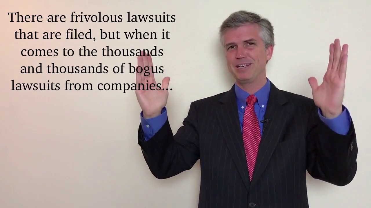 Stop Frivolous Lawsuits?