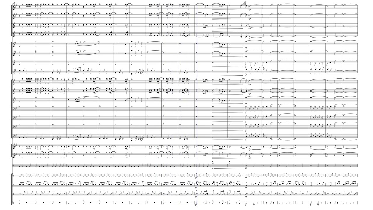 Africa - Toto / The Cavaliers Encore Version Marching Band