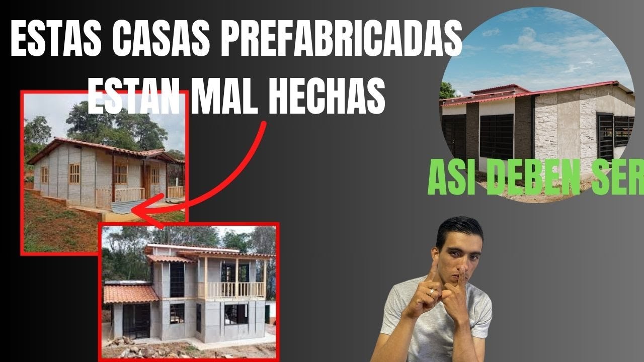 ⚠️ ¡ESTO es lo que NO te dicen de las CASAS PREFABRICADAS! | Aquí la GUIA COMPLETA