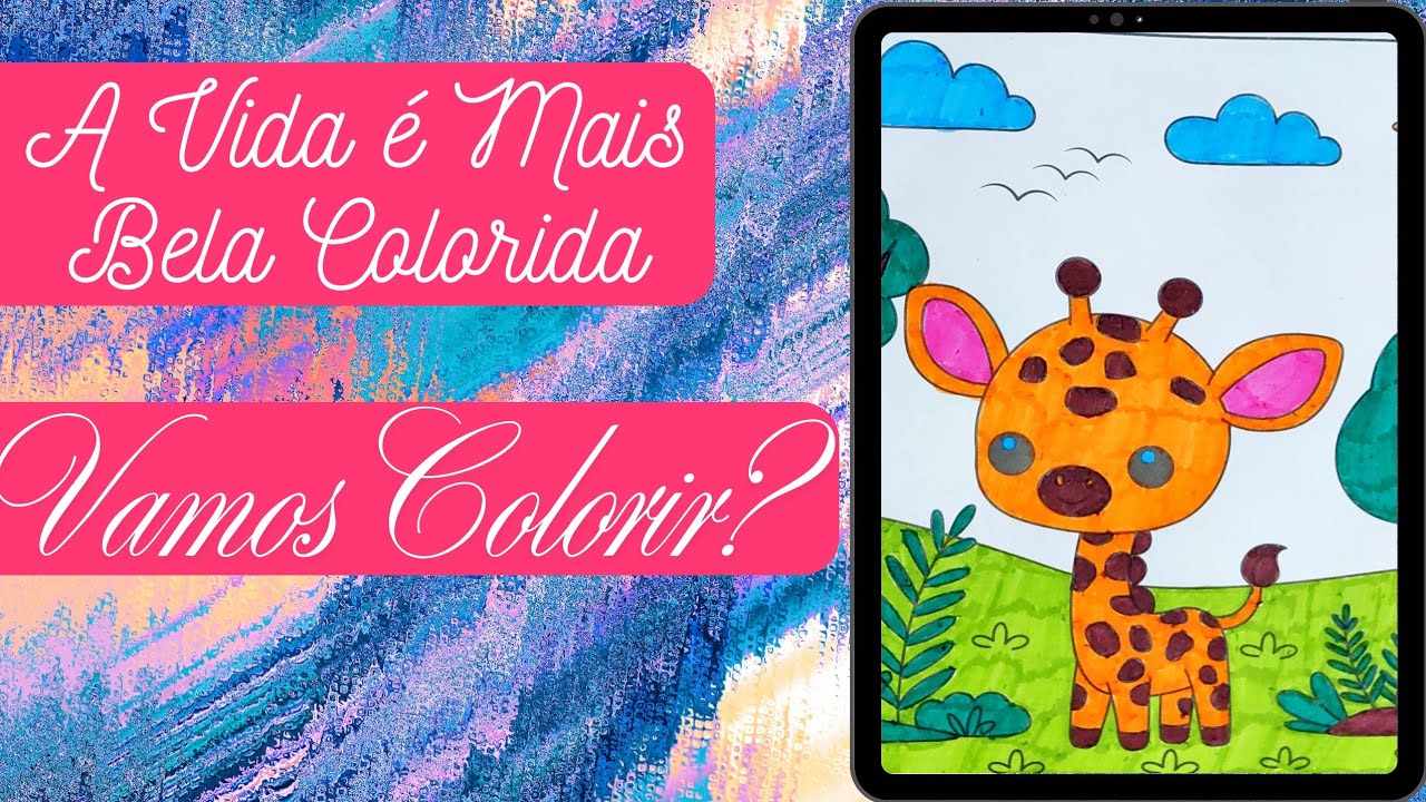Colorindo em Live - Cute & Relax (Animais Fofinhos)