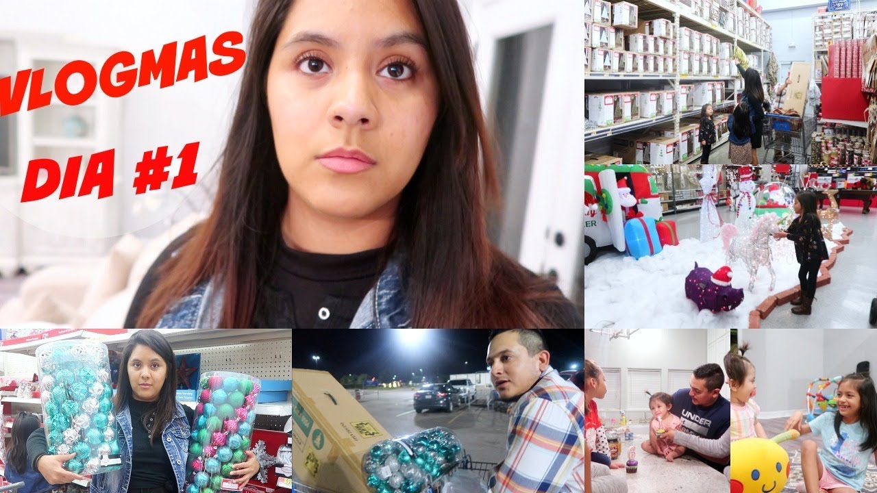 Por Fin! Comprando Arbolito De Navidad!MicaelaDIY
