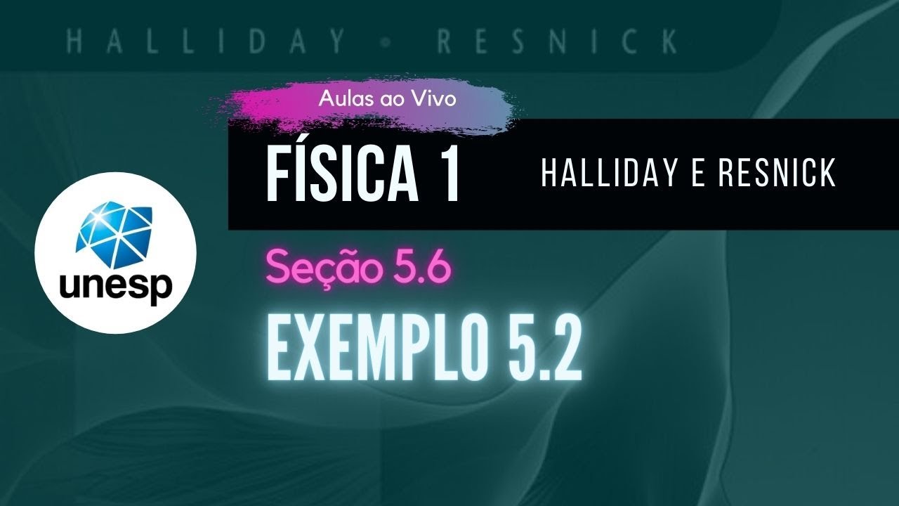 Exemplo 5.2 - Halliday vol. 1 - 8a Edição