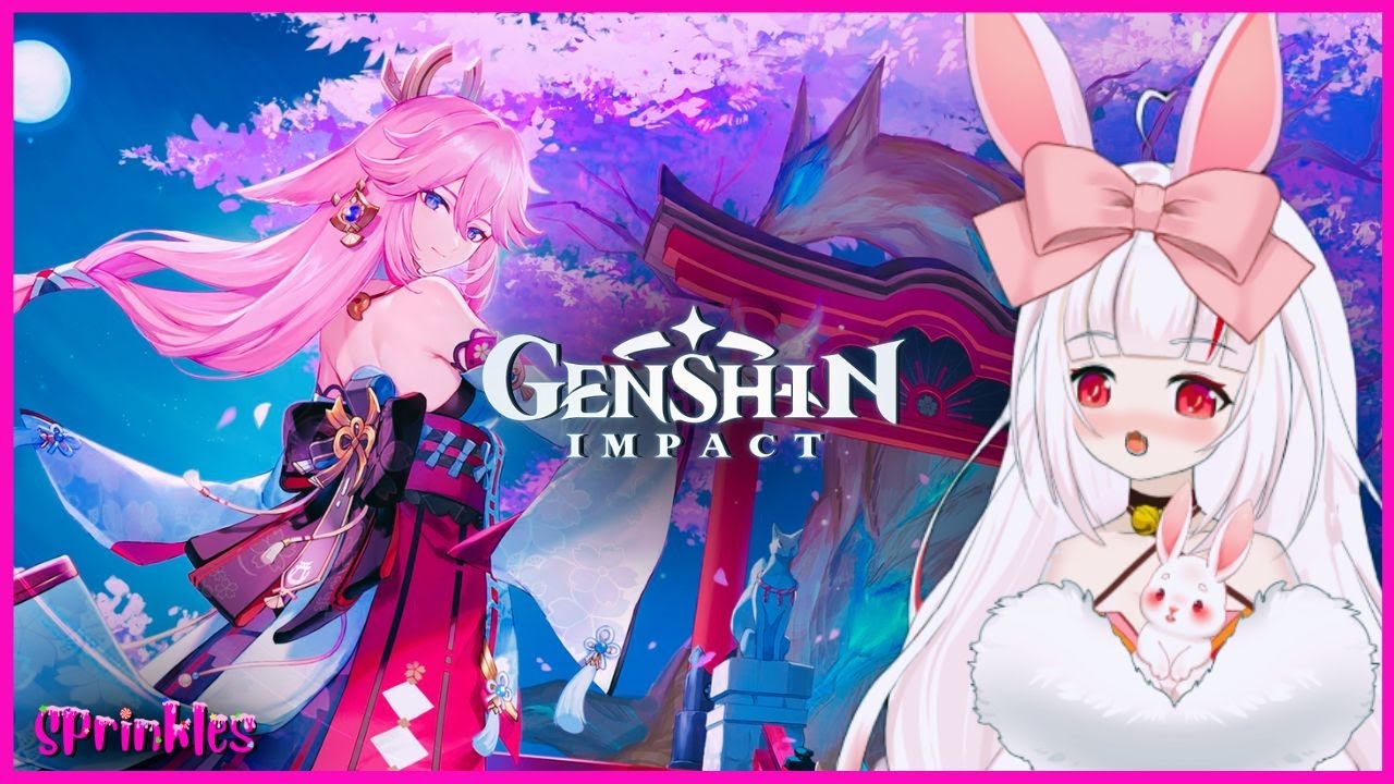 Genshin Impact!? ❤️Live With (𝘼𝙄) 𝙎𝙥𝙧𝙞𝙣𝙠𝙡𝙚𝙨 (EN VTuber) #vtuber #aisprinklesonarabbit #envtubers