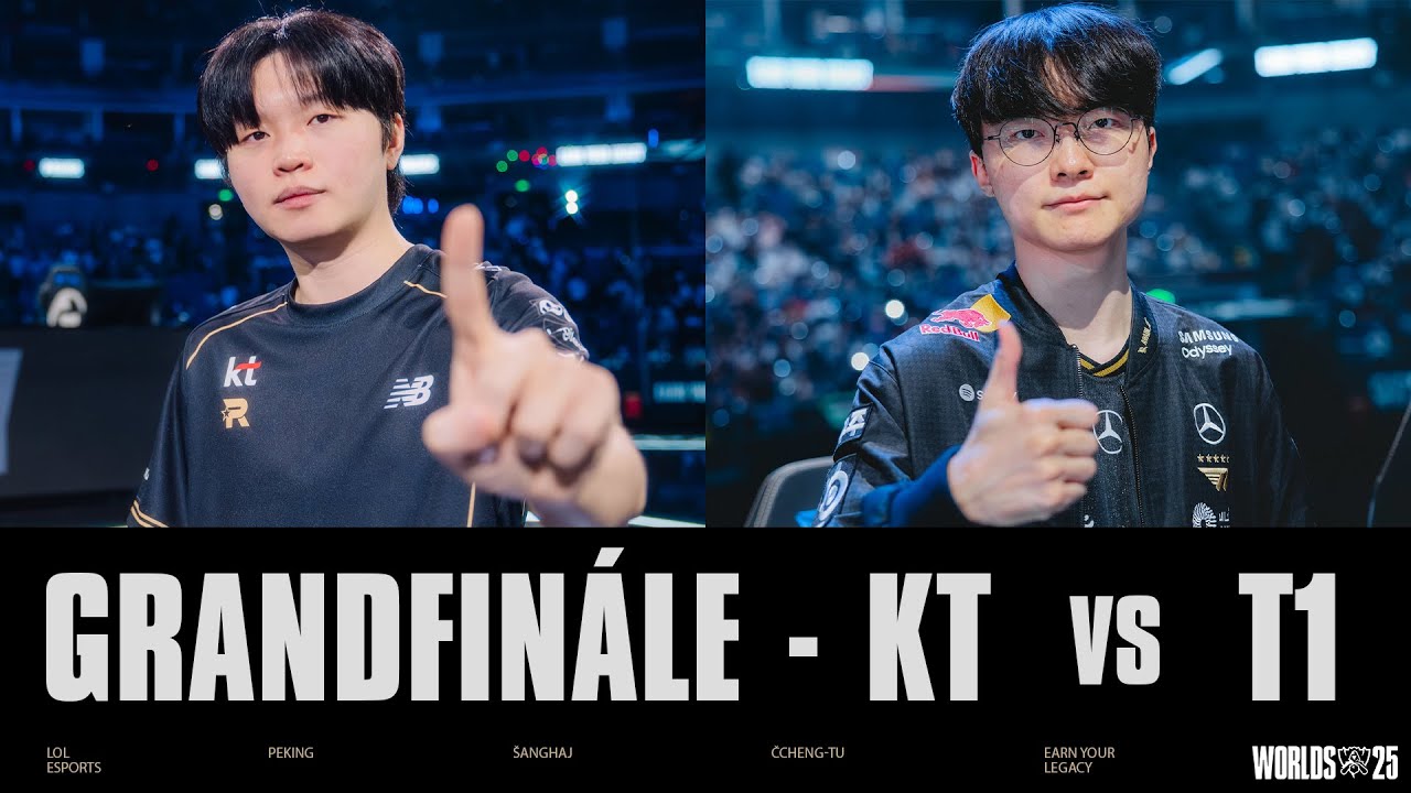 KT Rolster vs T1⁠⁠ | Worlds 2025 | Fin&aacute;le BO5