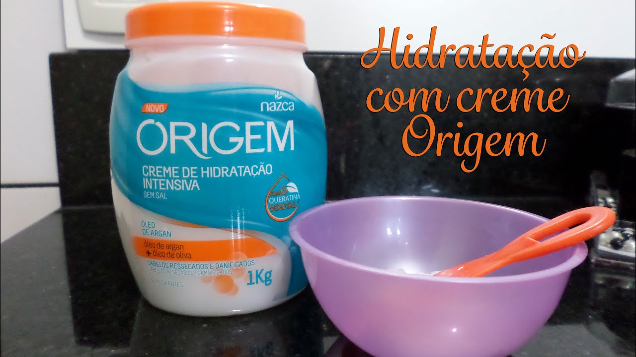 Cabelo: Hidratação com creme Origem | Victória Alloy