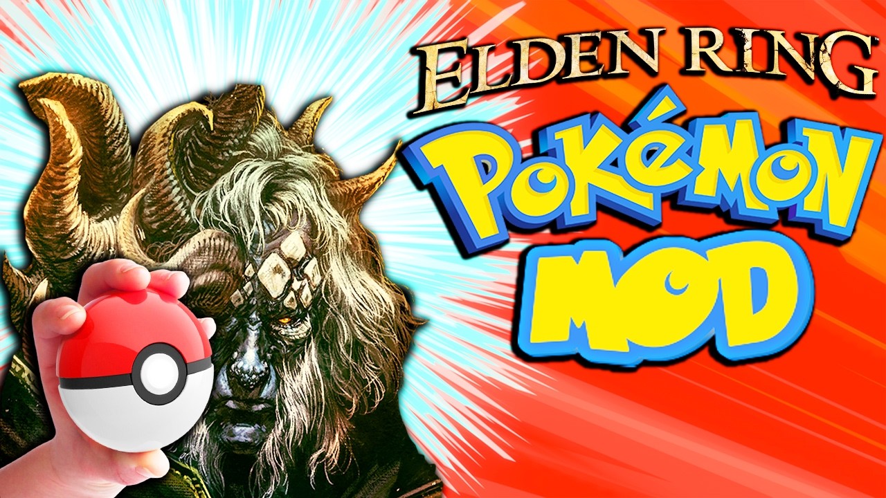 My First GYM LEADER BATTLE! - Elden Ring Pokémon Mod Funny Moments 2